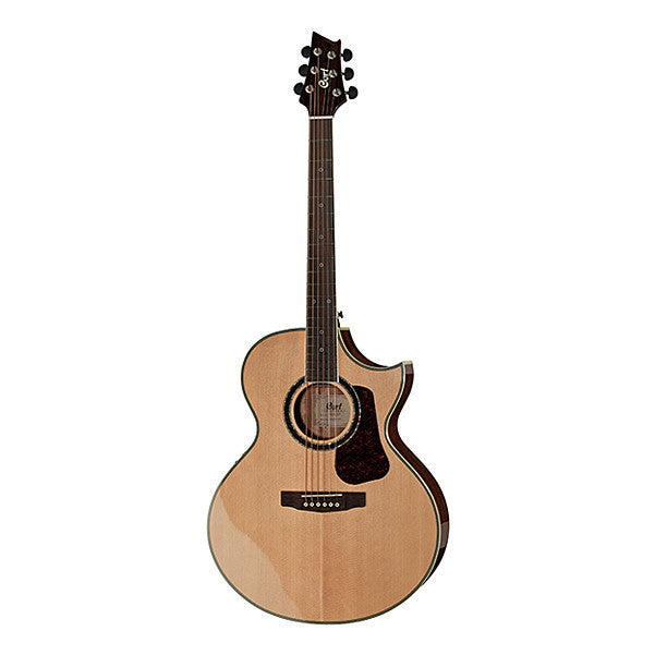 cort electro acoustic guitars cort ndx-20 cutaway electro acoustic guitar - natural high gloss