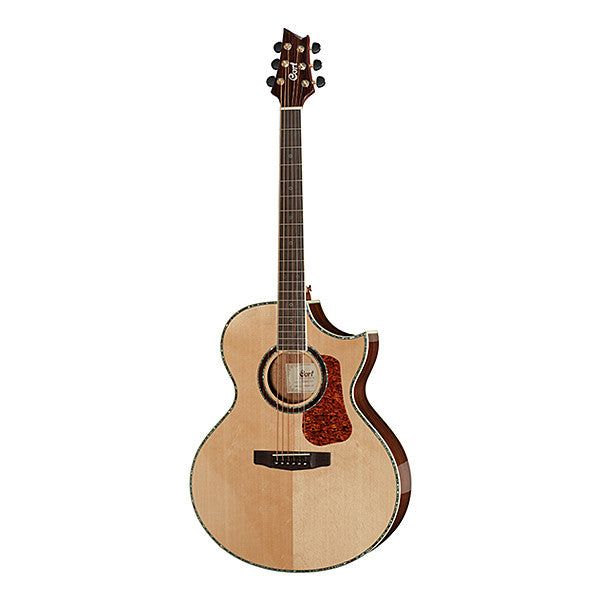 cort electro acoustic guitars cort ndx-50 cutaway electro acoustic guitar - natural high gloss