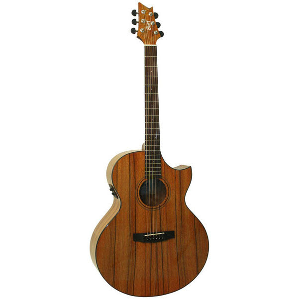 cort electro acoustic guitars cort ndx-dao amber