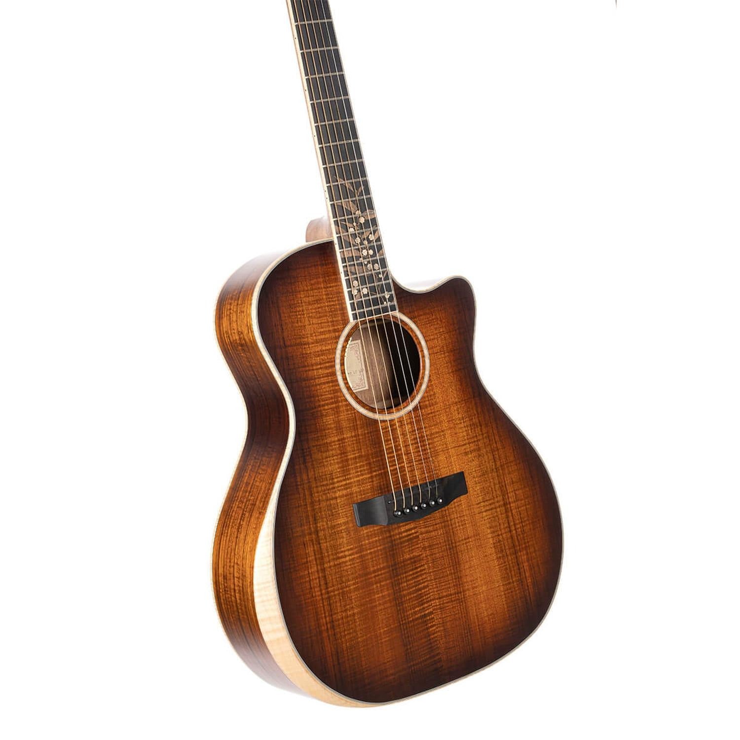 Cort Electro Acoustic Guitars Light Burst Satin Cort The Black Tree Limited Edition Electro Acoustic Guitar