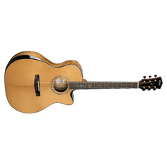 Cort Electro Acoustic Guitars Natural Glossy Cort Gold Series Edge Electro Acoustic Guitar with Case