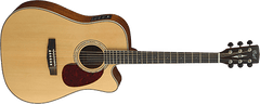 Cort Electro Acoustic Guitars Natural Satin Cort MR710F Electro Acoustic Guitar
