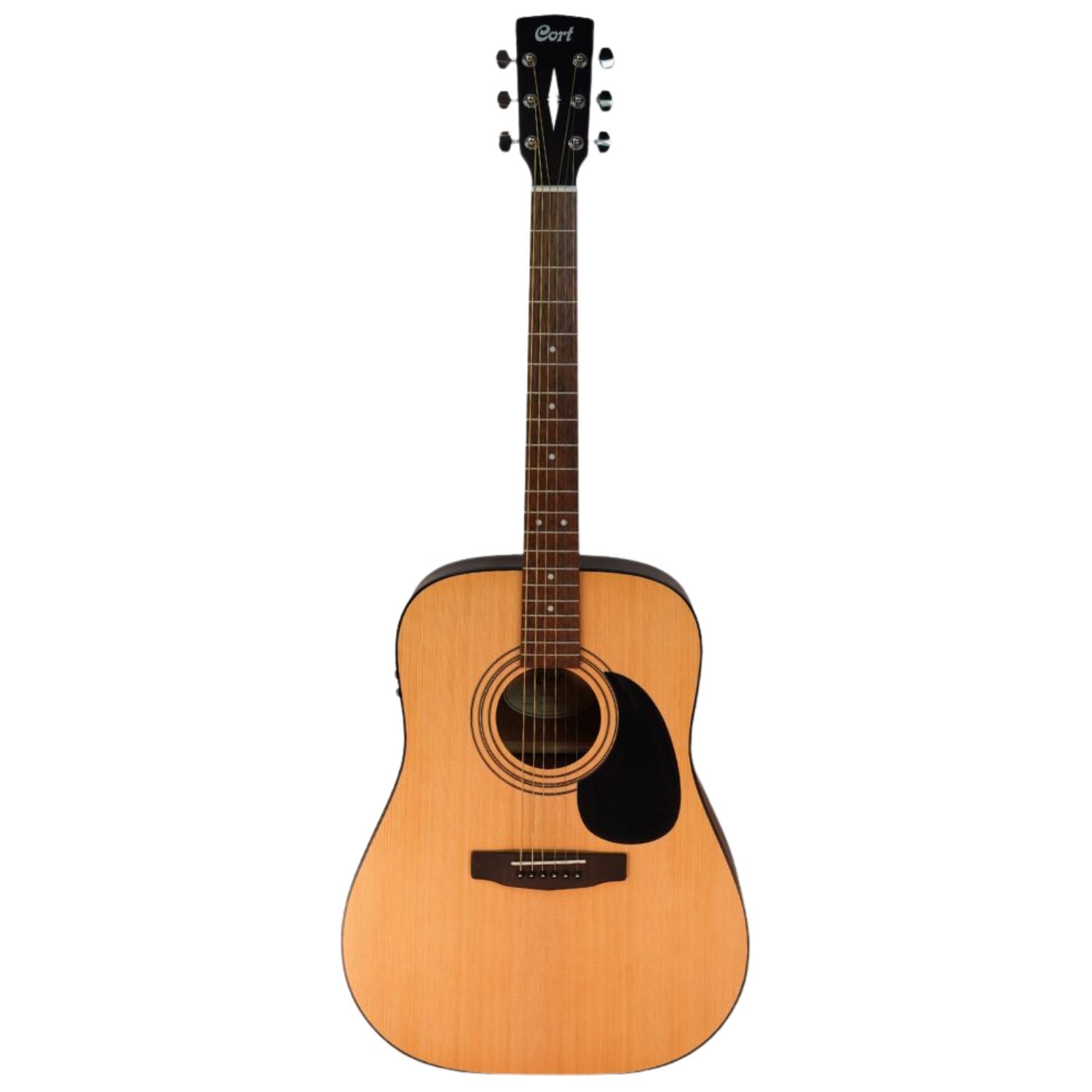 Cort Electro Acoustic Guitars Open Pore / Single Cort AD300E 6 String Electro Acoustic Guitar #color_open-pore,type_single