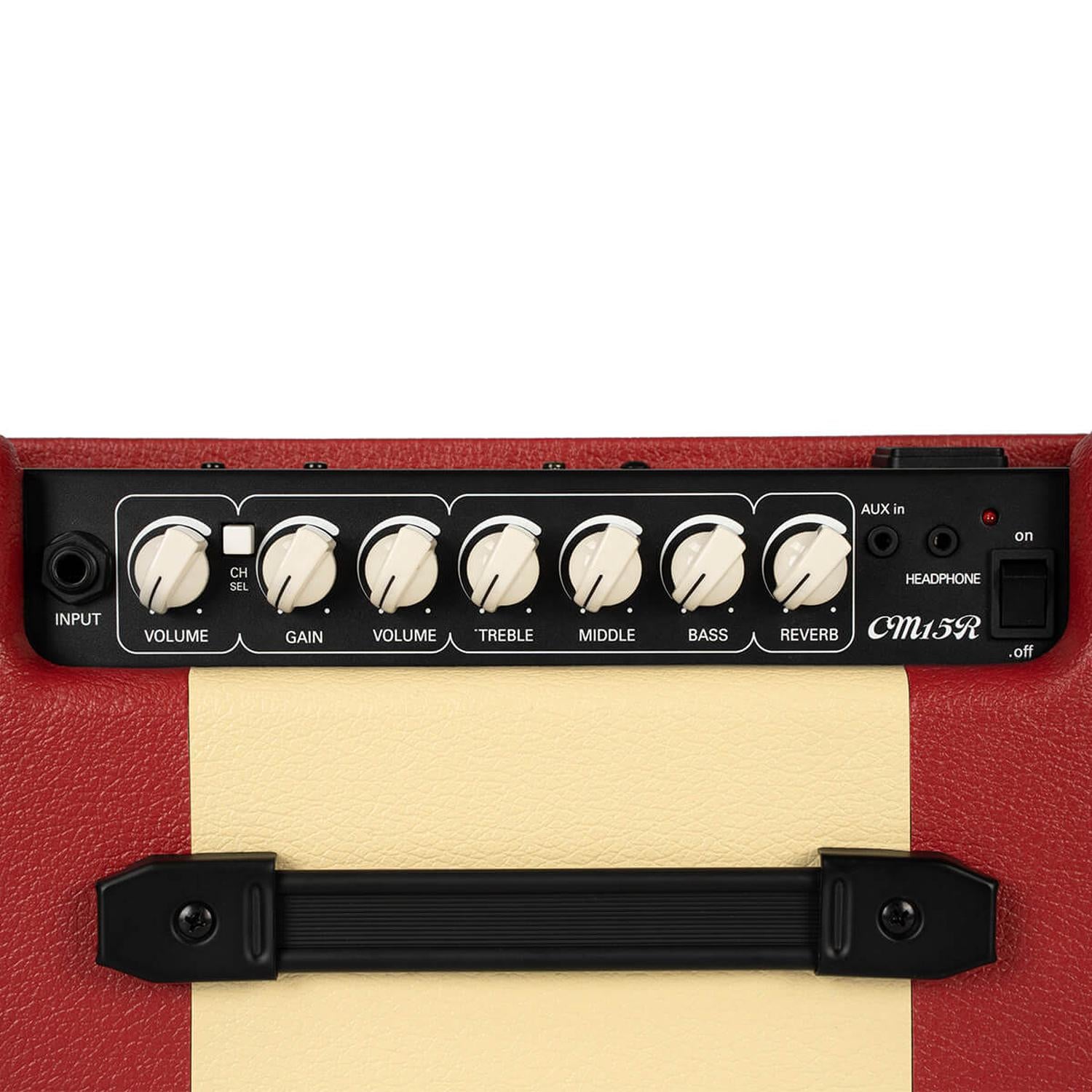Cort Guitar Combo Amplifiers Cort CM15R Guitar Amplifier #color_dark-red