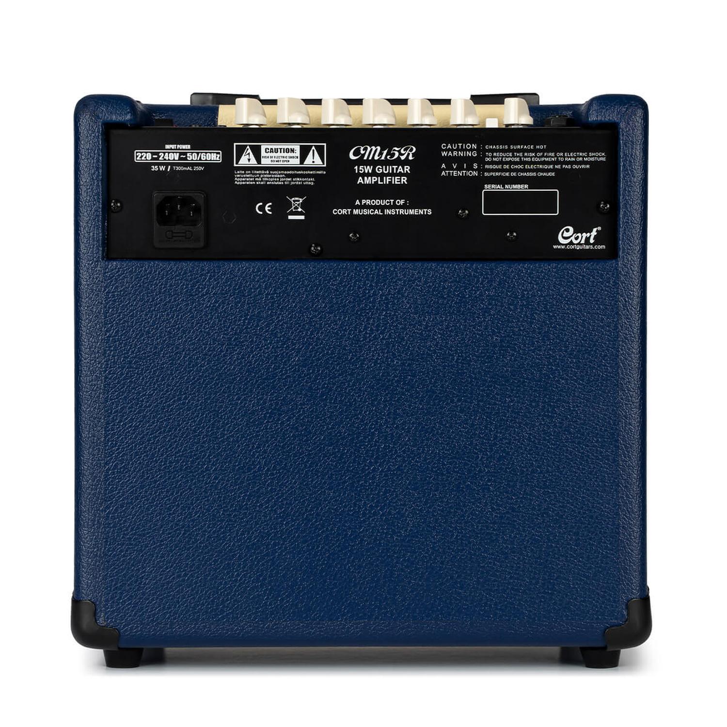 Cort Guitar Combo Amplifiers Cort CM15R Guitar Amplifier #color_dark-blue