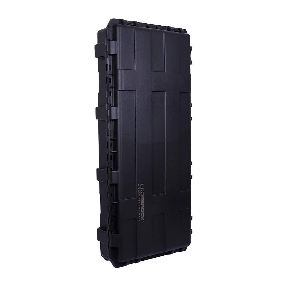 crossrock keyboard cases crossrock cra961pe 61 injection molded note keyboard flight case with wheel