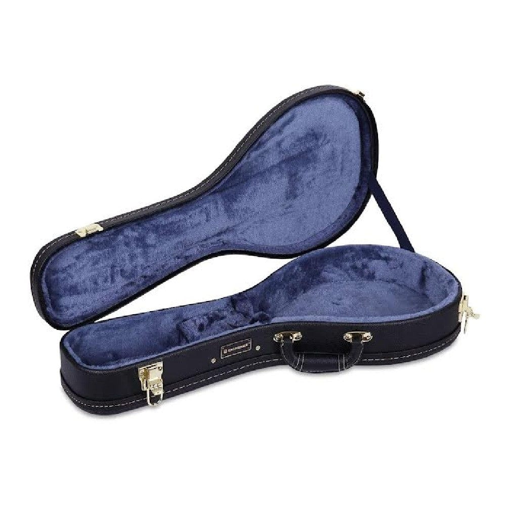 crossrock mandolin cases crossrock crw620 mabk mandolin a style hard shell case - brown