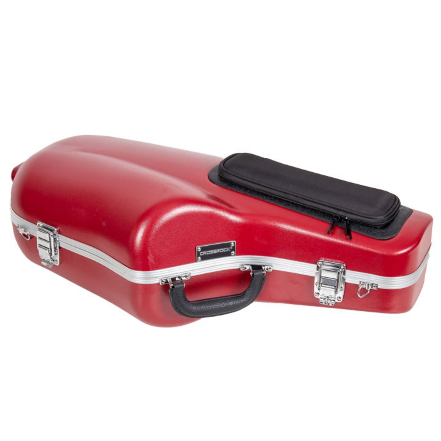 Crossrock Saxophone Bags, Cases & Covers Crossrock CRA862AS ABS Alto Saxophone Case #color_red