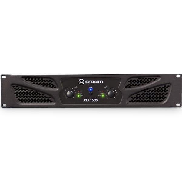 crown power amplifiers crown xli 1500 900w two channel power amplifier