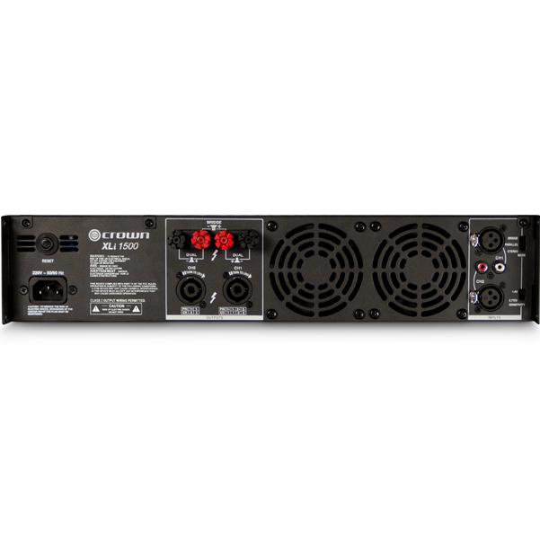 crown power amplifiers crown xli 1500 900w two channel power amplifier