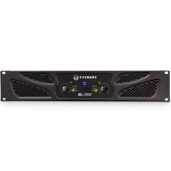 crown power amplifiers crown xli 3500 1350w two channel power amplifier