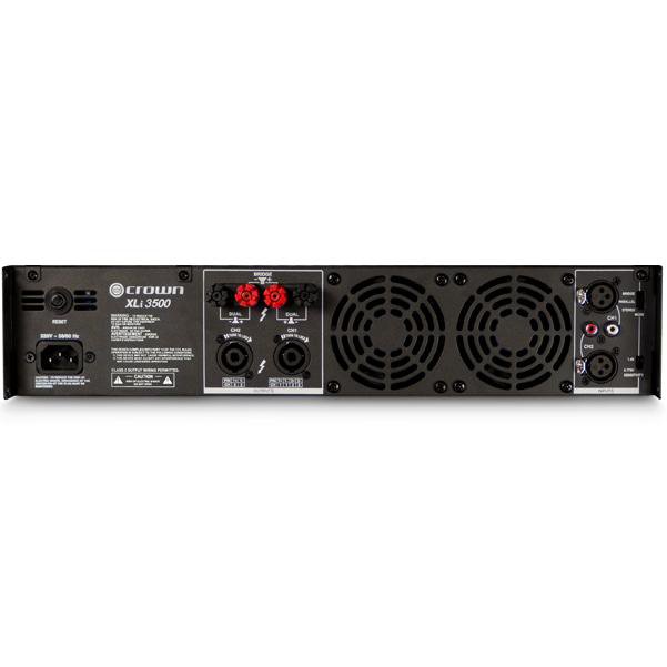 crown power amplifiers crown xli 3500 1350w two channel power amplifier