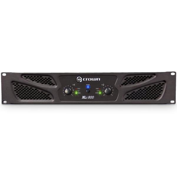 crown power amplifiers crown xli 800 300w two channel power amplifier