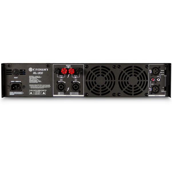 crown power amplifiers crown xli 800 300w two channel power amplifier