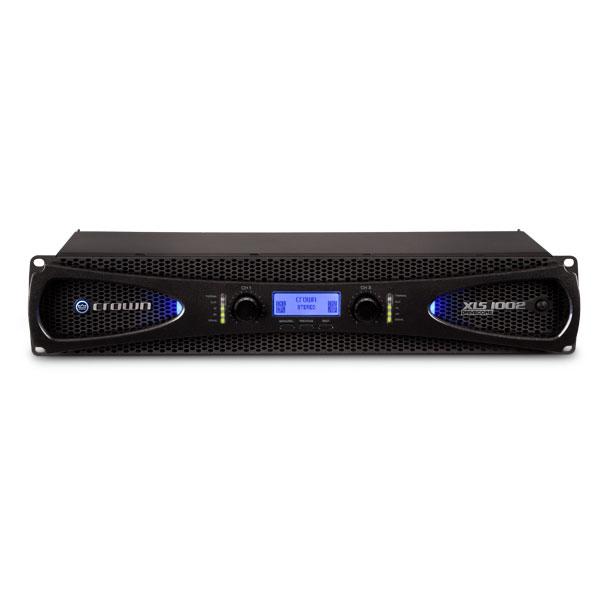crown power amplifiers crown xls4 1000w power amplifier with xover and limtr230- 240v power amplifier