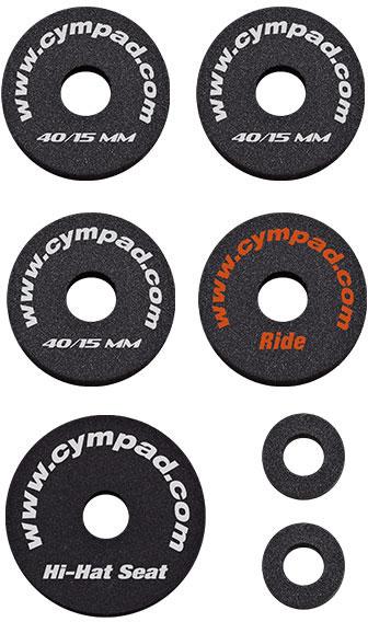 cympad cymbal accessories cympad optimizer starter pack