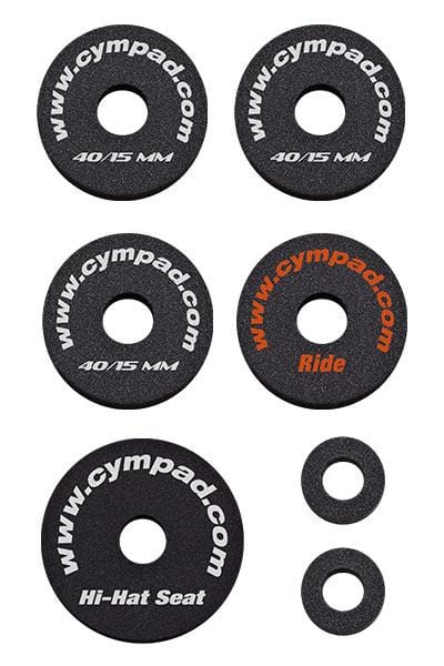 cympad cymbal accessories cympad optimizer starter pack