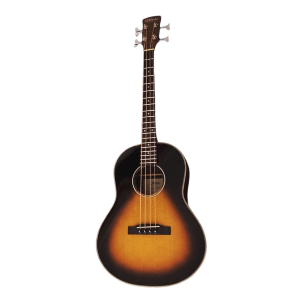 D'Alberto Bass Guitars Tobacco Sunburst D’Alberto Companion B Short Scale Acoustic Bass Guitar