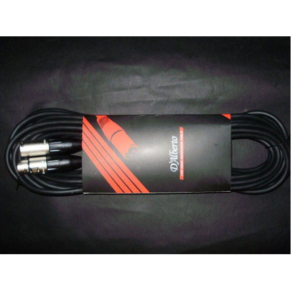 d'alberto microphone cables d'alberto xlr-xlr 9m microphone cable