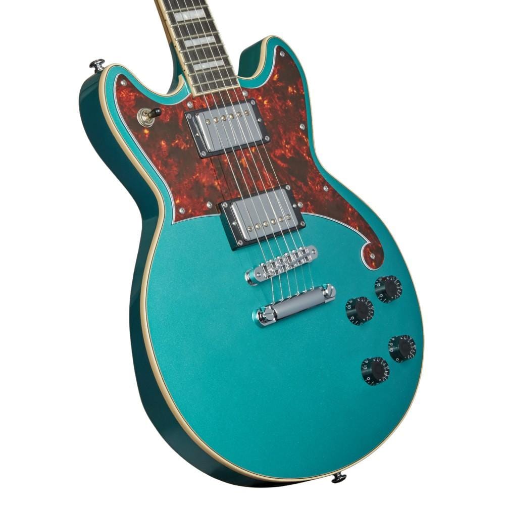 d'angelico electric guitars d'angelico dapbri premier brighton electric guitar #color_ocean-turquoise