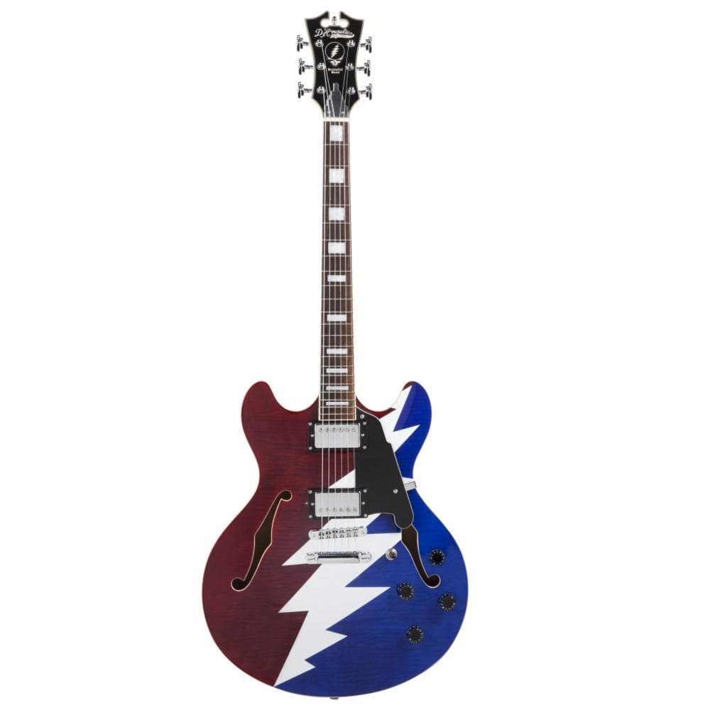 d'angelico electric guitars d'angelico dapdcrwbcscbgdsig premier series dc electric guitar