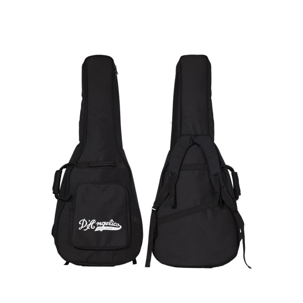 d'angelico electric guitars d'angelico dapss premier ss 6 string electric guitar - tailpiece #color_champagne