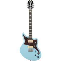 D'Angelico Electric Guitars Sky Blue D'Angelico Premier Bedford 6 String Electric Guitar