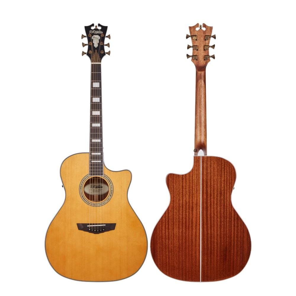 d'angelico electro acoustic guitars d'angelico dapg200tbcbaps premier gramercy electro acoustic guitar #color_vintage-natural