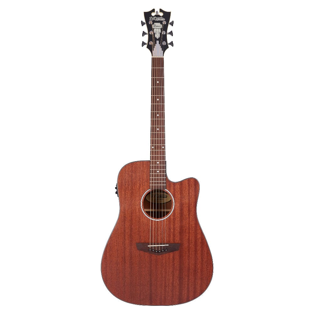 d'angelico electro acoustic guitars mahogany satin d'angelico premier bowery ls electro acoustic guitar #color_mahogany-satin