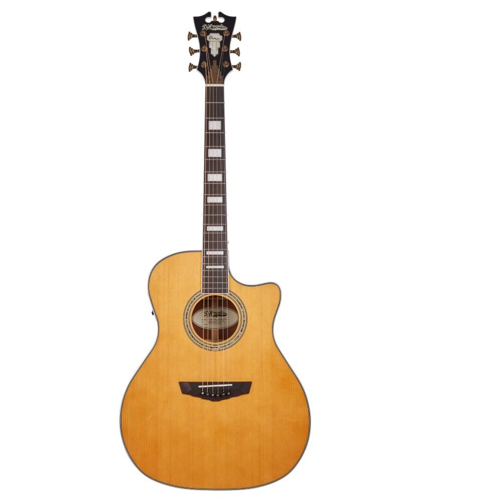 d'angelico electro acoustic guitars vintage natural d'angelico dapg200tbcbaps premier gramercy electro acoustic guitar #color_vintage-natural