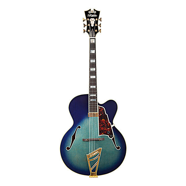 d'angelico hollow & semi-hollow electric guitars blueburst d'angelico exl-1 hollow body electric guitar