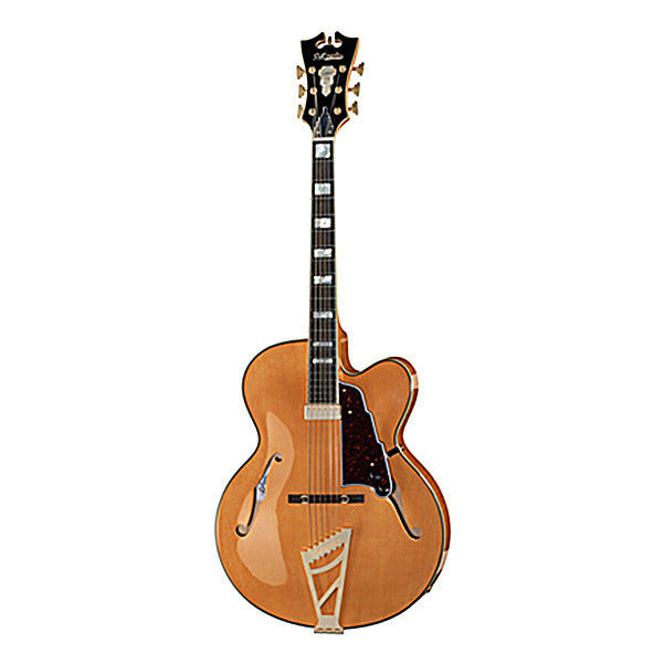 d'angelico hollow & semi-hollow electric guitars natural tint d'angelico exl-1 hollow body electric guitar #color_natural-tint