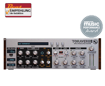 D16 Group Virtual Processors D16 Toraverb 2 Reverb