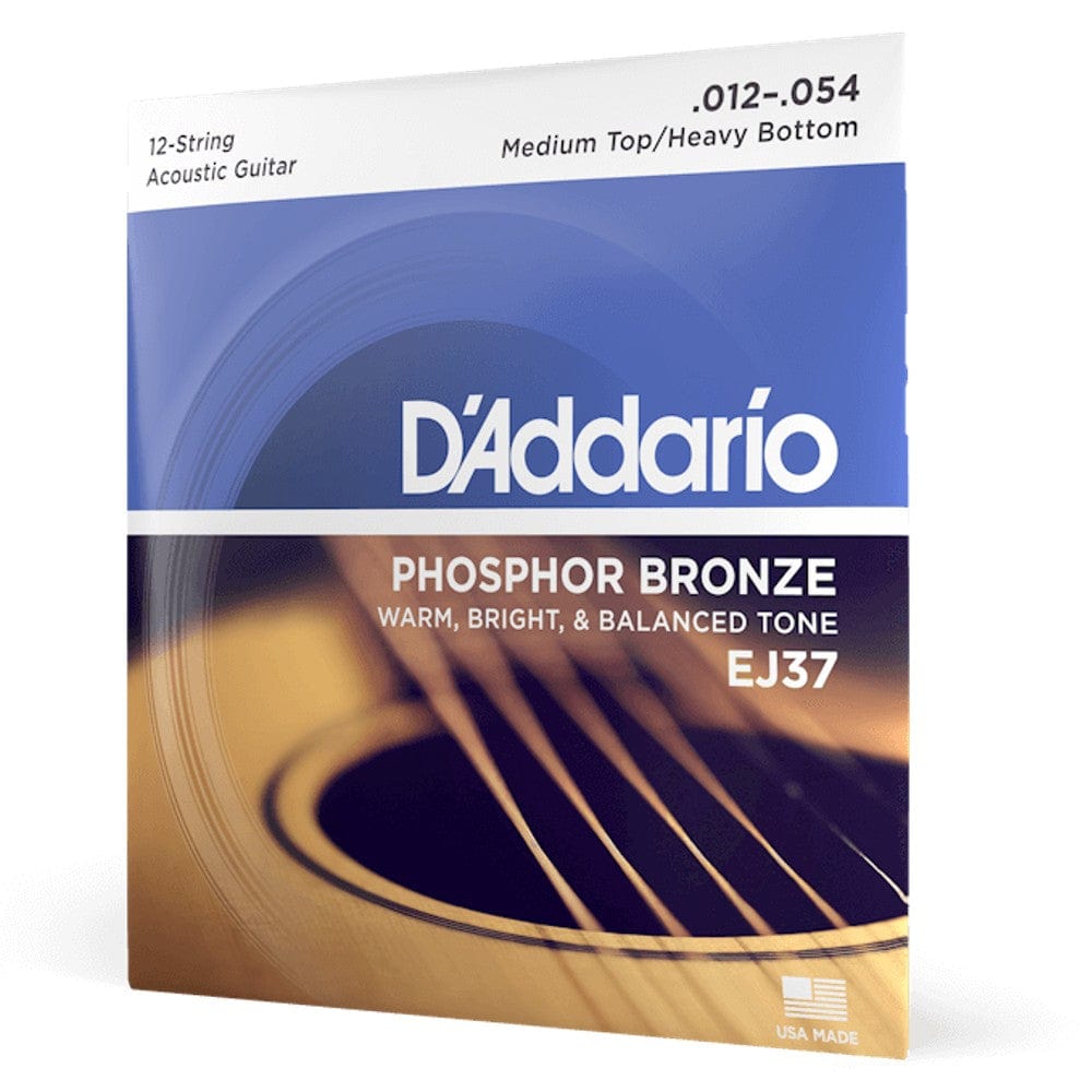 daddario acoustic guitar strings 0.012-0.052 d'addario phosphor bronze 12 string acoustic guitar string set