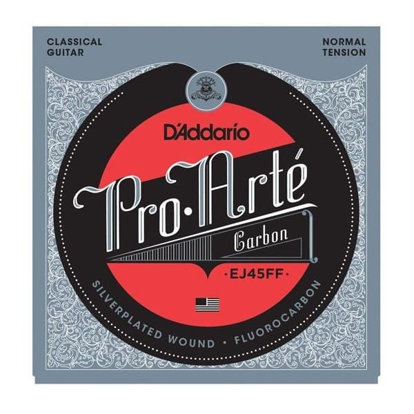 daddario acoustic guitar strings d'addario ej45ff proarte normal tension guitar strings