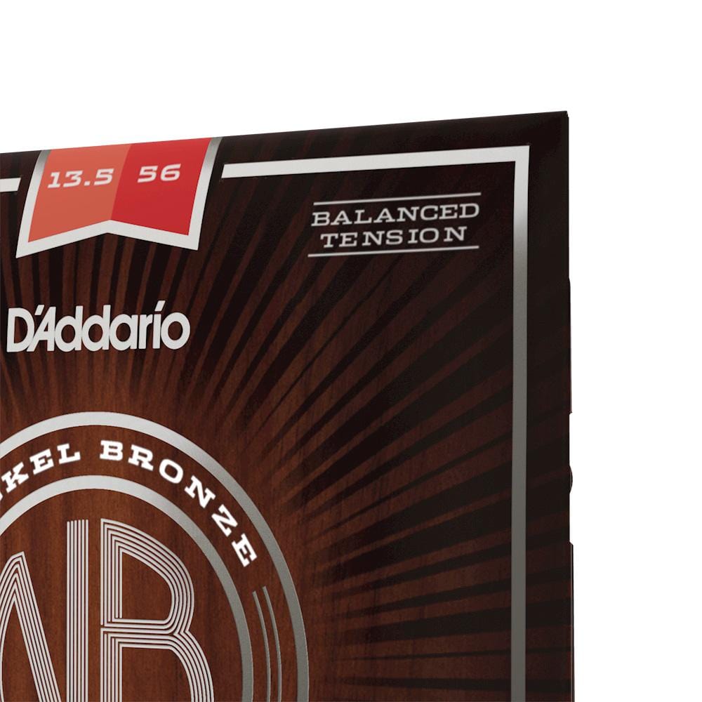 daddario acoustic guitar strings d'addario nb13556bt nickel bronze medium acoustic guiatr string set