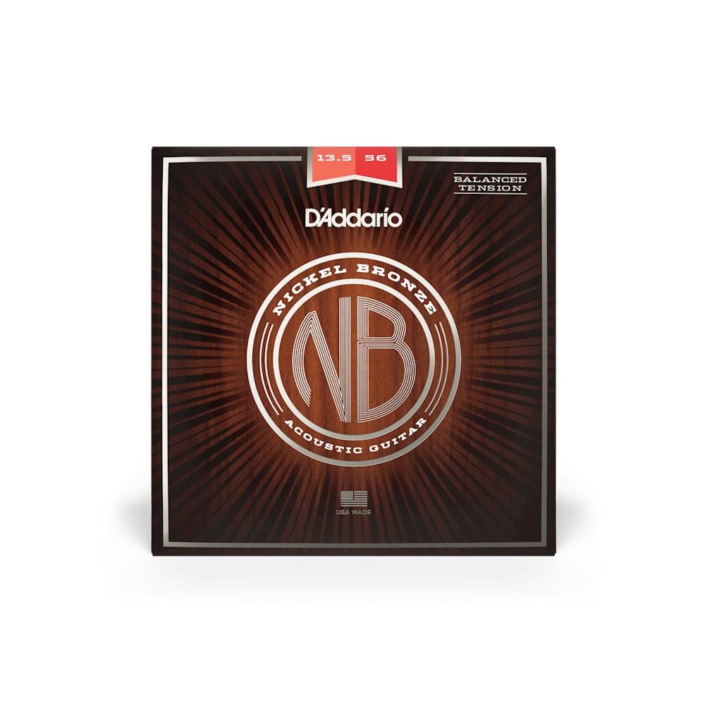 daddario acoustic guitar strings d'addario nb13556bt nickel bronze medium acoustic guiatr string set