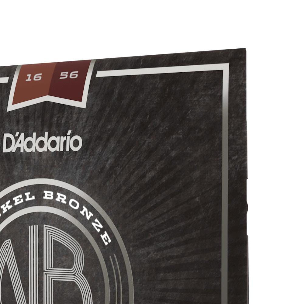 daddario acoustic guitar strings d'addario nb1656 resophonic nickel bronze string set