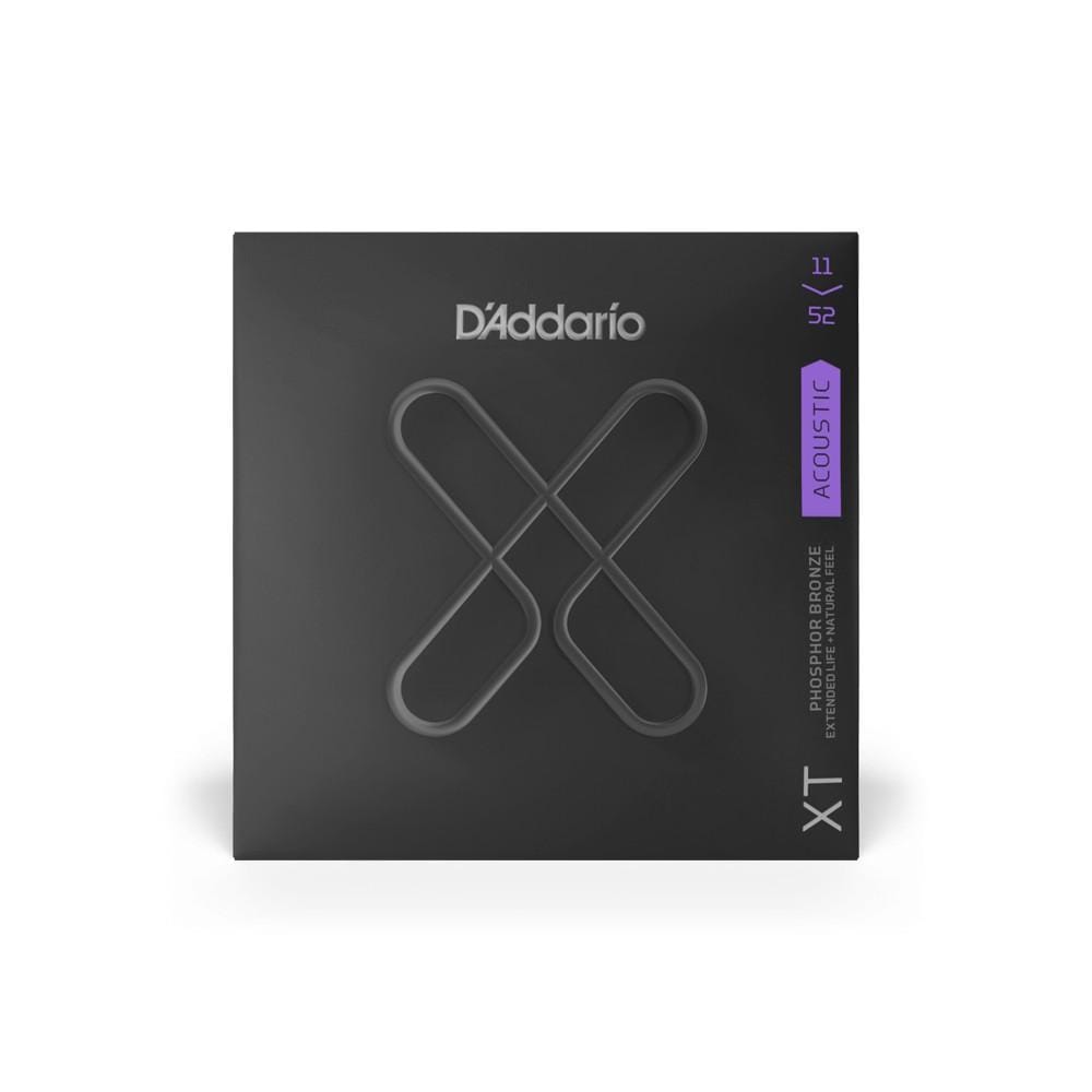 daddario acoustic guitar strings d'addario xt phosphor bronze acoustic guitar strings coated set