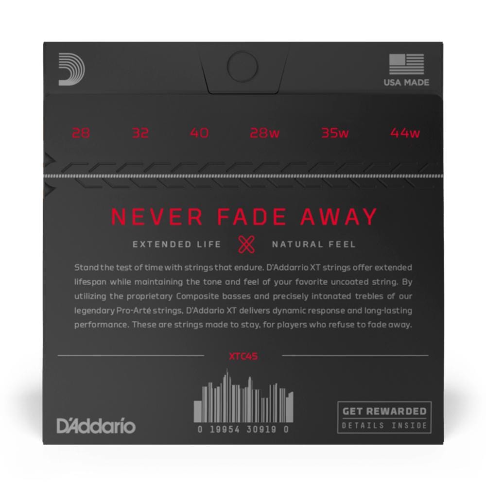 daddario classical guitar strings 0.028 - 0.044 d'addario xt classical guitar normal tension string set