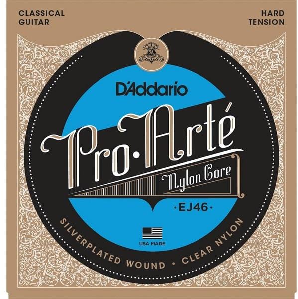 D'Addario "Pro Arte" EJ46 Classical Guitar Strings, Hard Tension