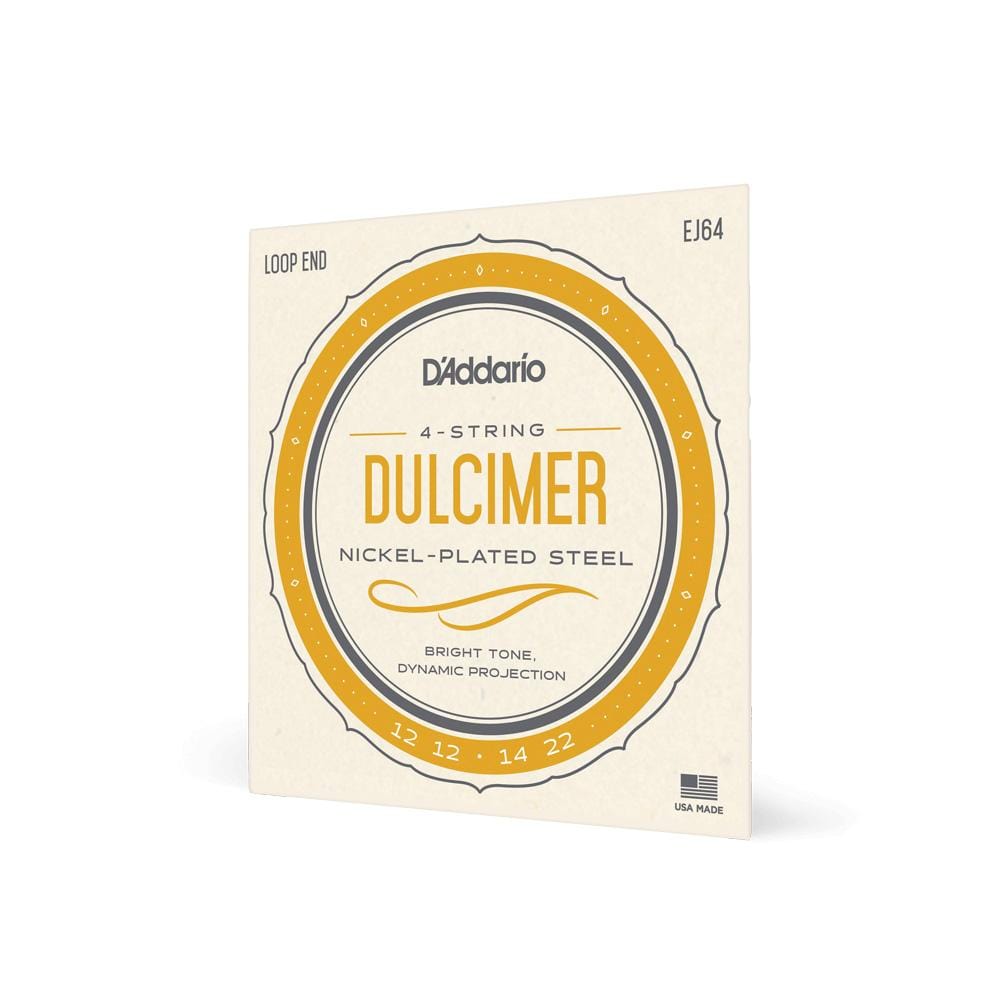 daddario dulcimer strings d'addario ej64 dulcimer 4 string set