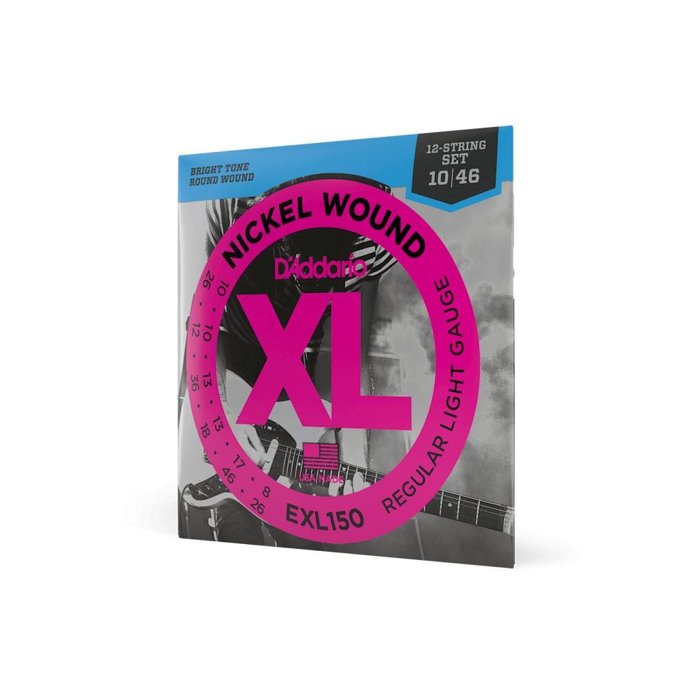 daddario electric guitar strings d'addario exl150 xl regular lite 12 electric guitar string set