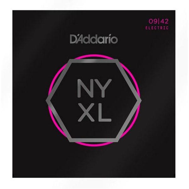 daddario electric guitar strings d'addario nyxl0942 electric guitar strings - nickel wound super