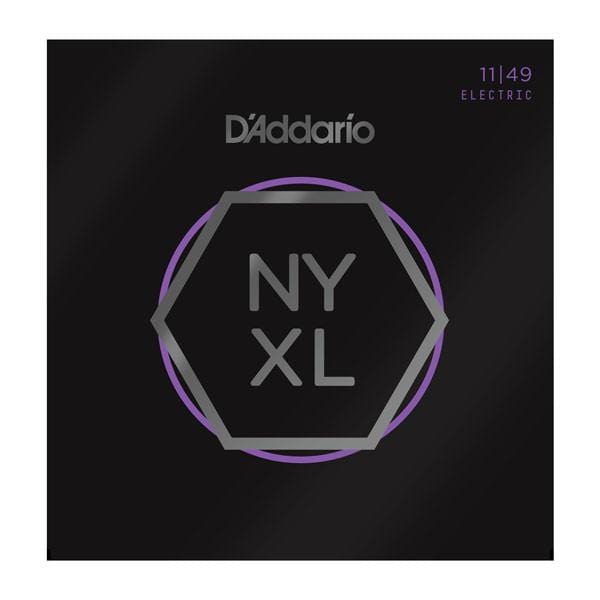 daddario electric guitar strings single set d'addario nyxl1149 electric guitar strings nickel wound medium 11-49