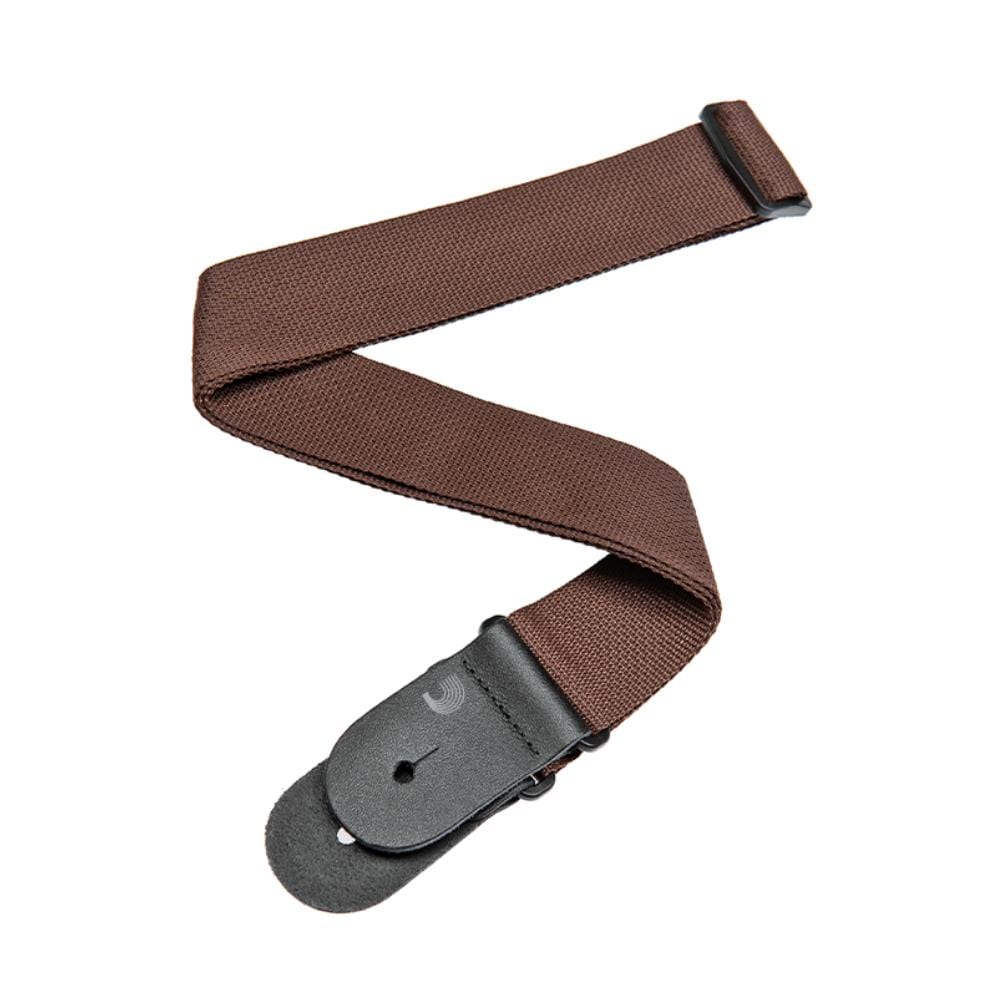 daddario guitar straps brown d'addario 50mm polypropylene guitar strap #color_brown