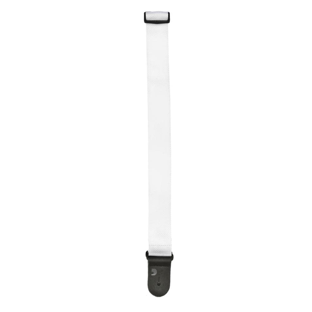 daddario guitar straps d'addario 50mm polypropylene guitar strap #color_white