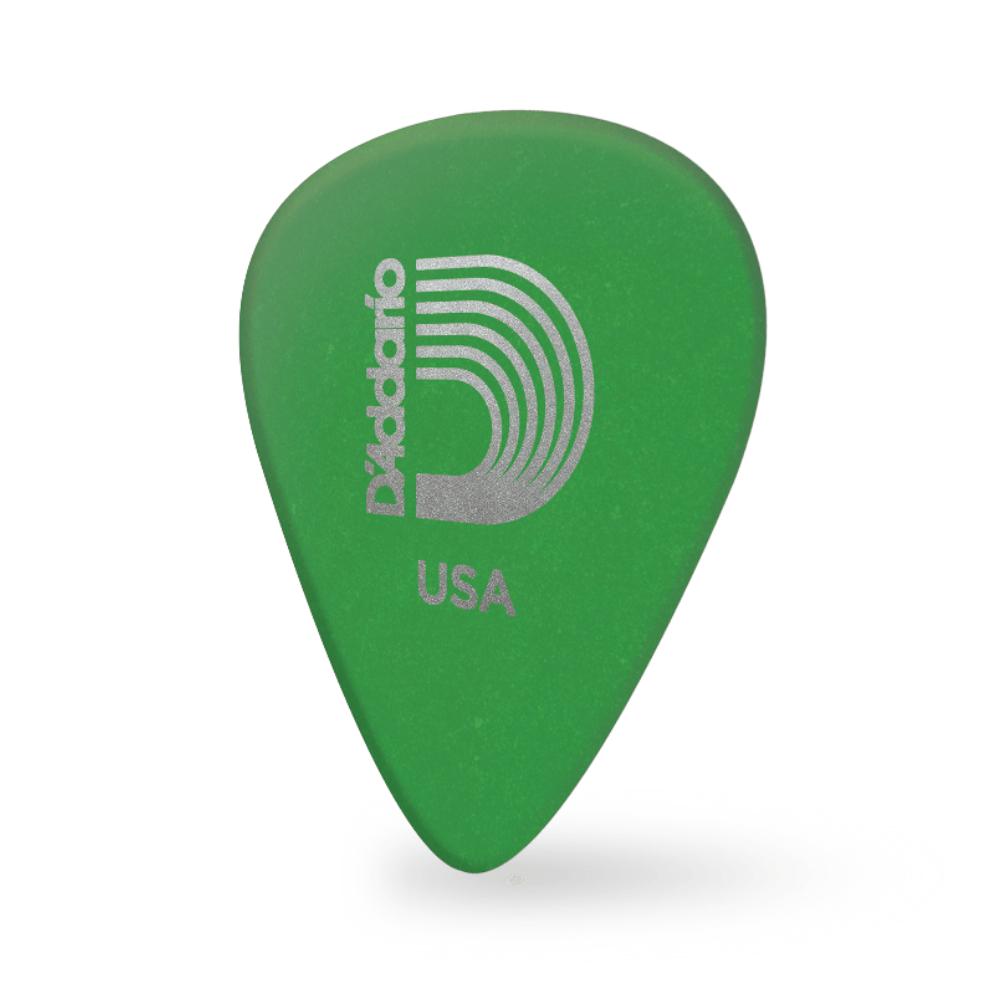 daddario picks d'addario duralin standard green 0.85mm heavy gauge guitar pick #pack_pack-of-25