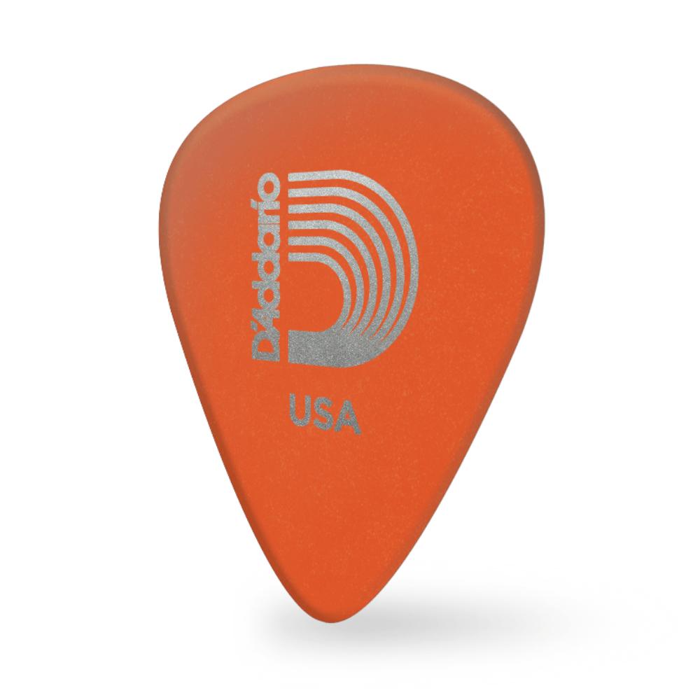 daddario picks d'addario duralin standard orange 0.60mm light gauge guitar pick #pack_pack-of-25