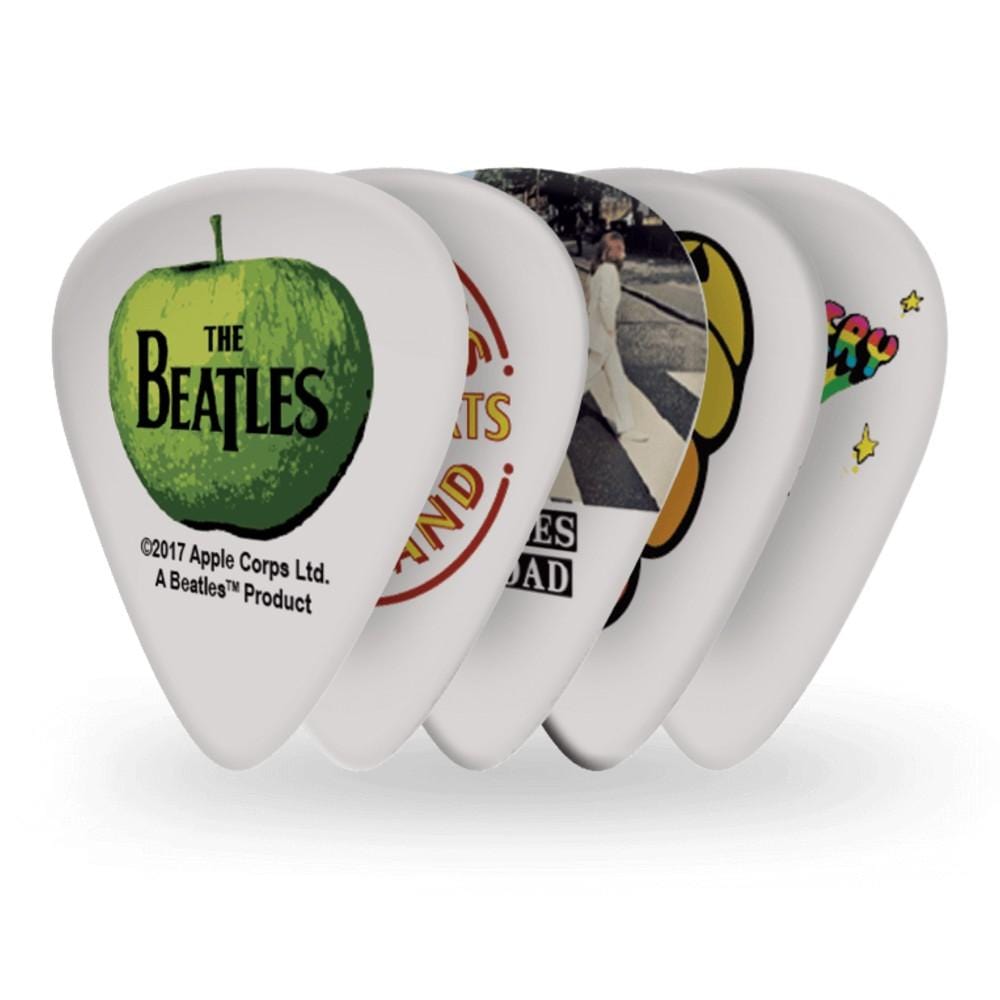 daddario picks d'addario the beatles classic album guitar picks- pack of 10 #gauges_heavy-gauge-1.0mm